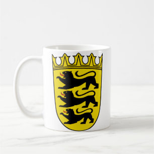 Coat of arms of Germany state Baden-Wurttemberg Coffee Mug