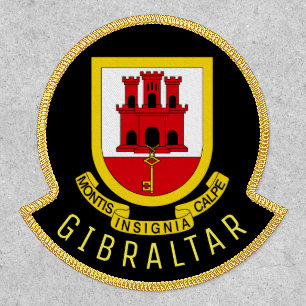 Coat of Arms of Gibraltar Patch