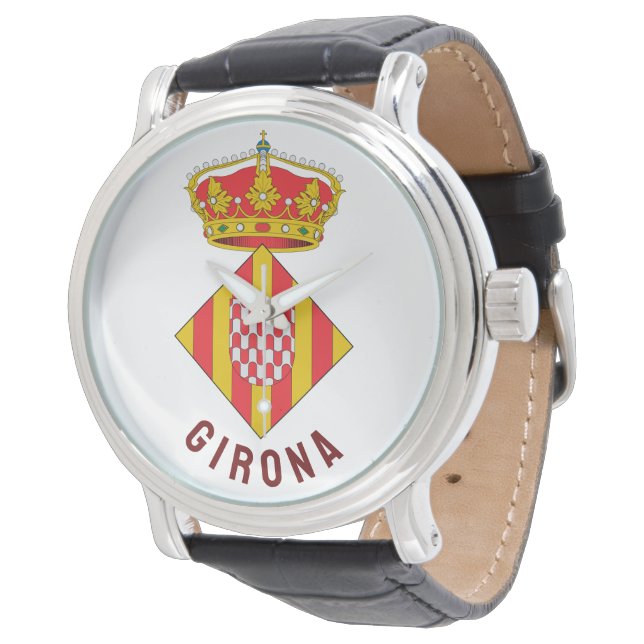 Coat of Arms of Girona Watch (Angled)