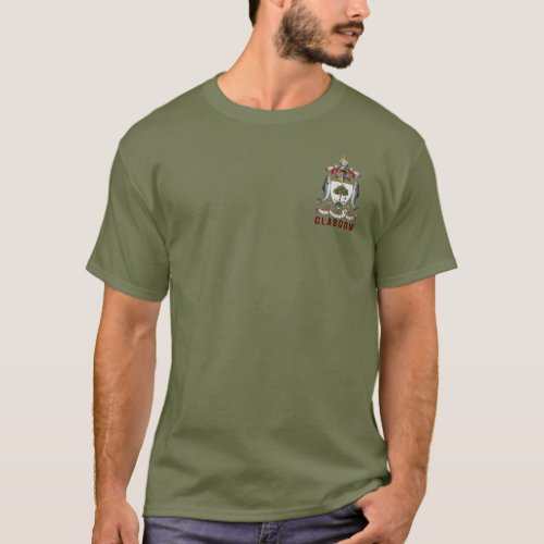 Coat of Arms of Glasgow SCOTLAND T_Shirt