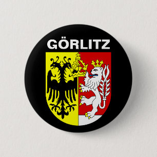 Coat of Arms of Görlitz, Germany Button