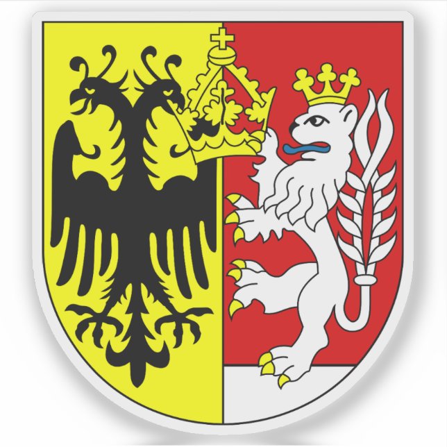 Coat of arms of Görlitz, Germany Sticker (Front)