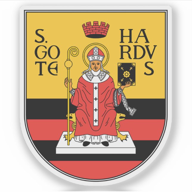 Coat of arms of Gotha, Germany Sticker (Front)