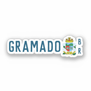 Coat of Arms of Gramado, Rio Grande do Sul (BR) Sticker