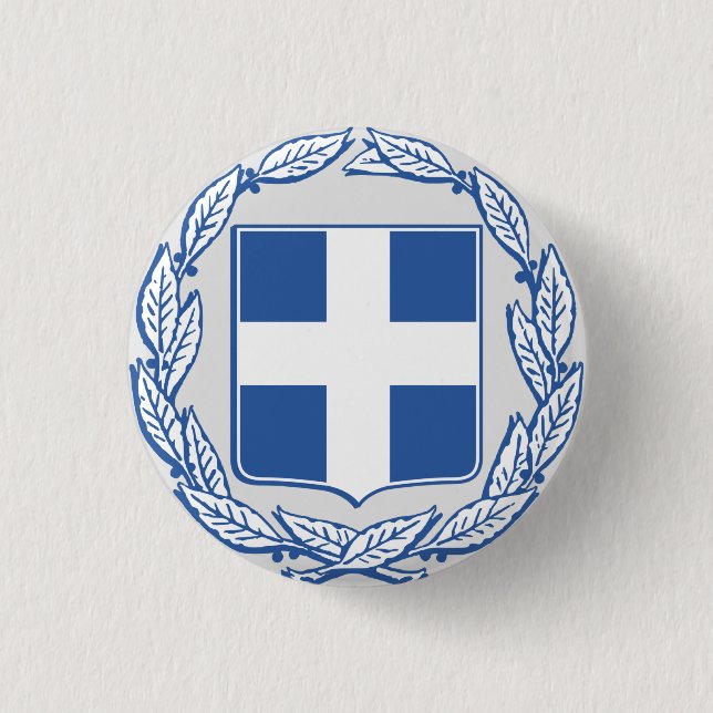 Coat of arms of Greece Button (Front)