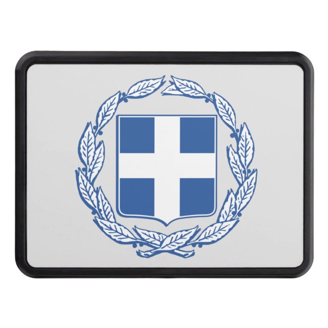 Coat of arms of Greece Hitch Cover (Front)