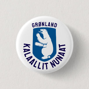 Coat of Arms of Greenland - names added Button