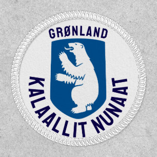 Coat of Arms of Greenland - names added Patch