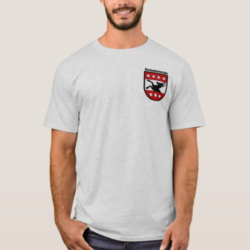 Coat of Arms of Grindelwald Switzerland T_Shirt