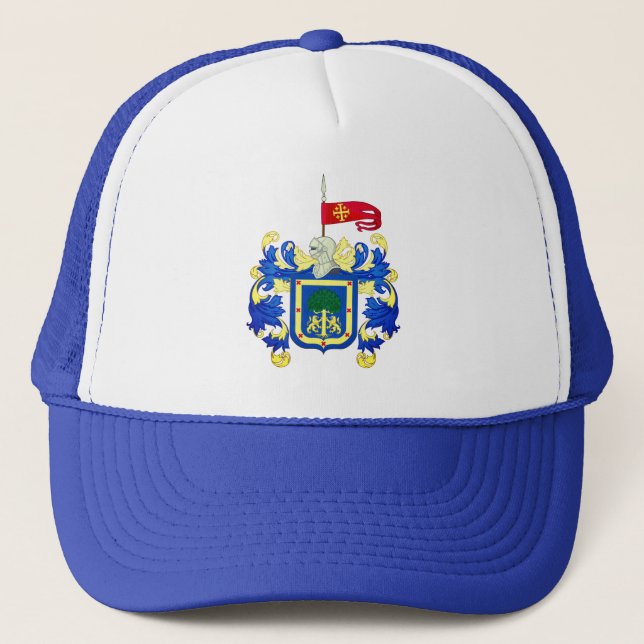 Coat of Arms of Guadalajara, Mexico Trucker Hat (Front)