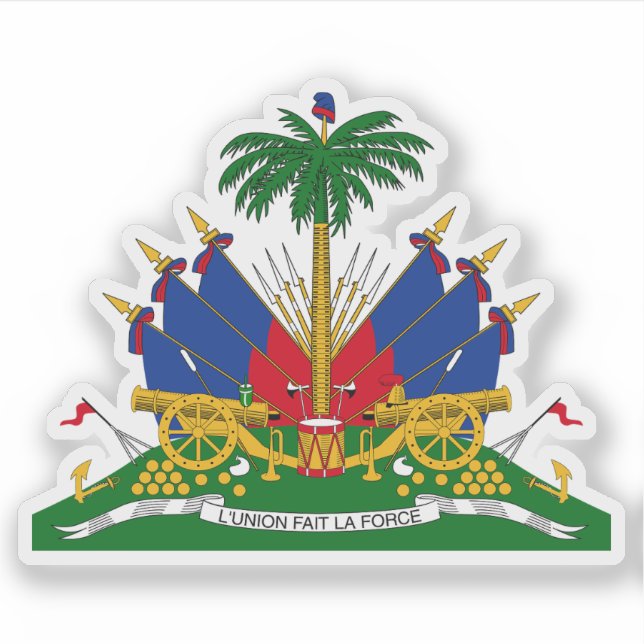 Coat of arms of Haiti  Sticker (Front)