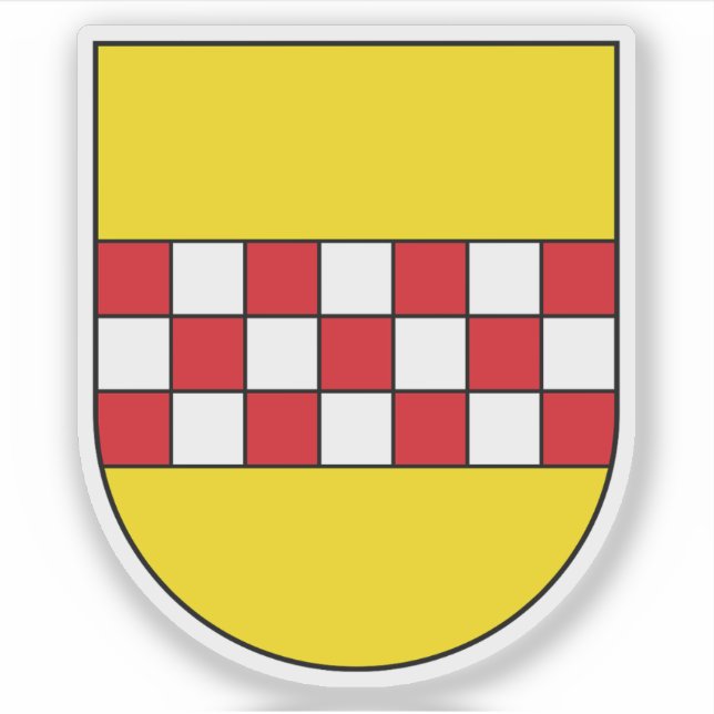Coat of arms of Hamm, Germany Sticker (Front)
