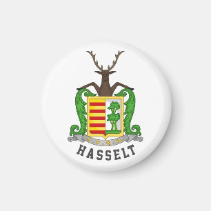 Coat of Arms of Hasselt, Belgium Magnet