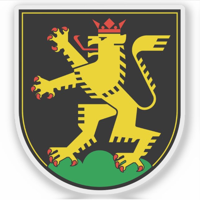Coat of arms of Heidelberg, Germany Sticker (Front)