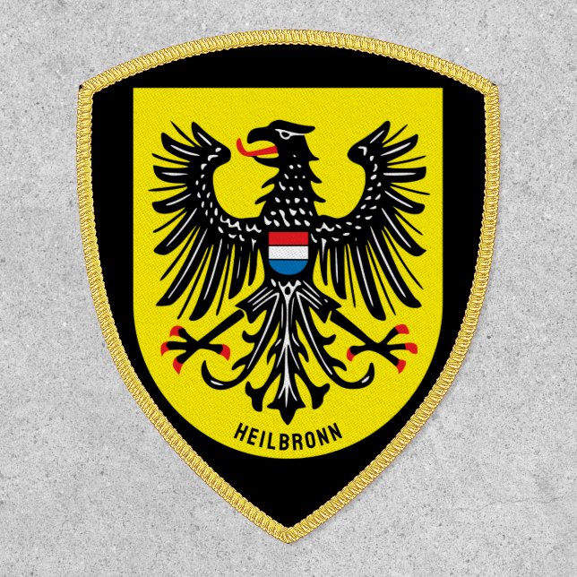 Coat of Arms of Heilbronn, Germany Patch (Front)