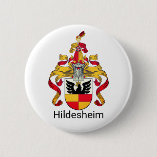 Coat of Arms of Hildesheim, Germany Button