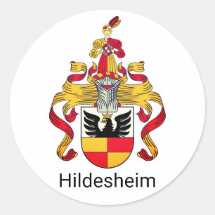 Coat of Arms of Hildesheim, Germany Classic Round Sticker