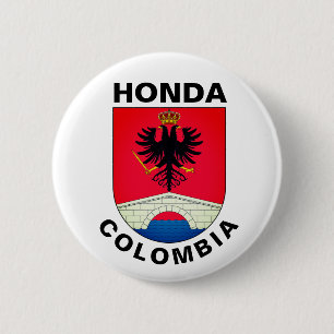 Coat of Arms of Honda (Tolima), Colombia Button