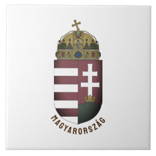 Coat of Arms of Hungary Ceramic Tile
