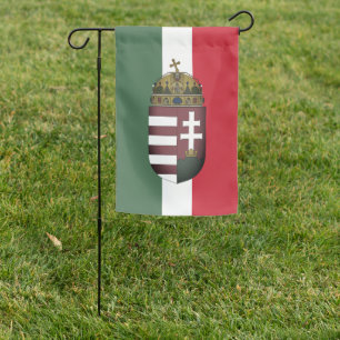 Coat of Arms of Hungary Garden Flag