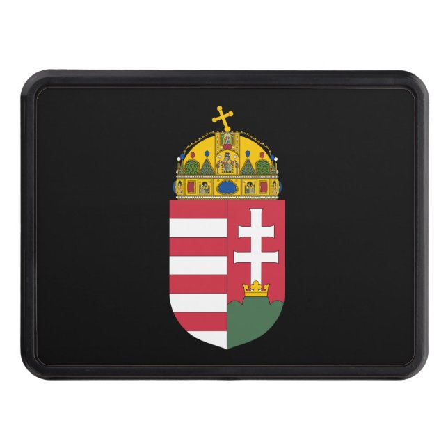 Coat of Arms of Hungary Hitch Cover (Front)