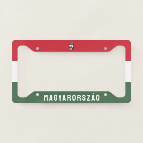 Coat of Arms of Hungary License Plate Frame