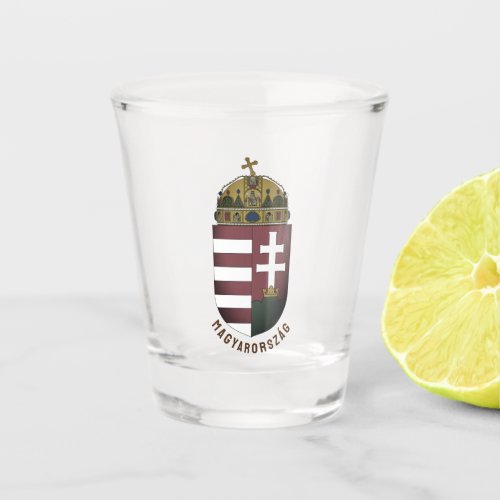 Coat of Arms of Hungary Shot Glass