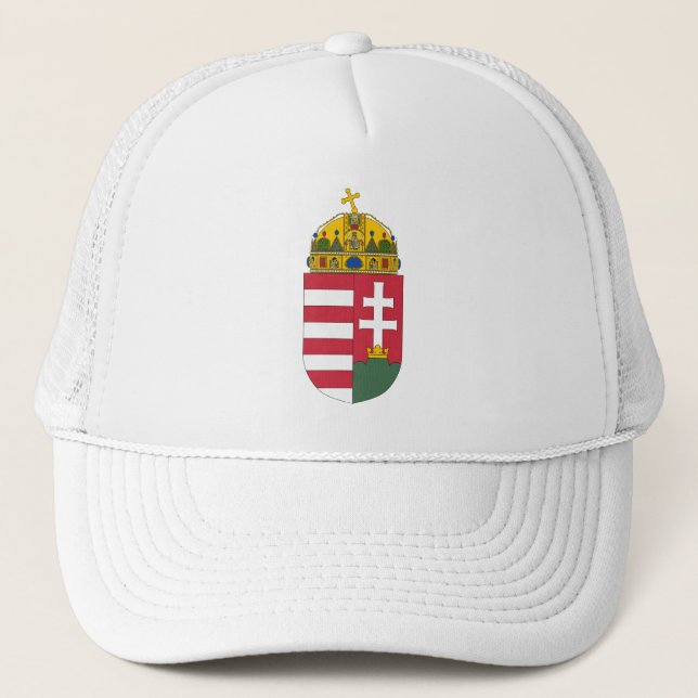 Coat of Arms of Hungary Trucker Hat (Front)