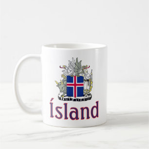 Coat of Arms of Iceland Coffee Mug