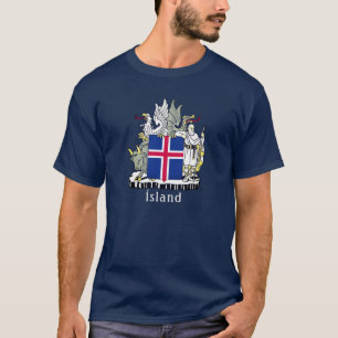 Coat of Arms of Iceland T-Shirt