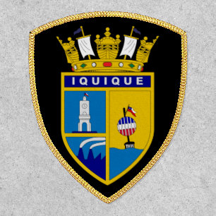 Coat of Arms of Iquique, Chile Polo Shirt Patch