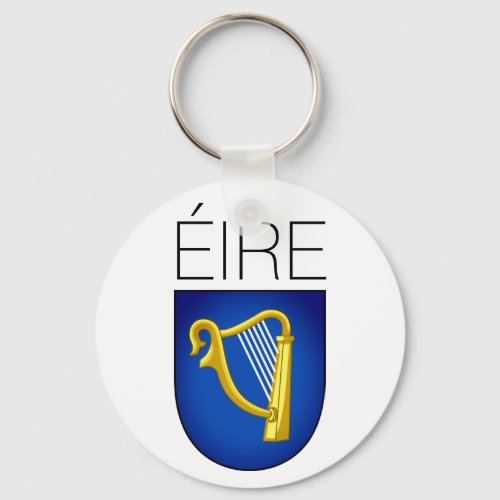 Coat of Arms of Ireland Keychain
