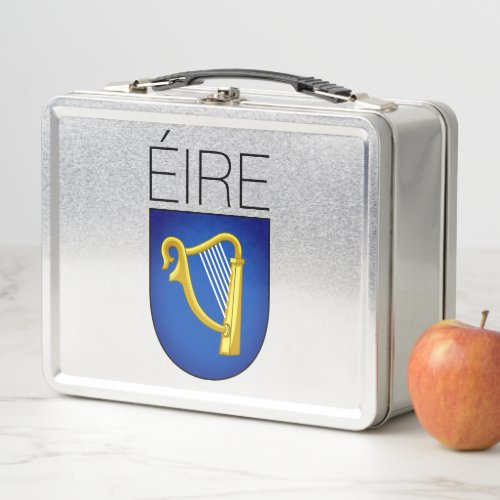 Coat of Arms of Ireland Metal Lunch Box