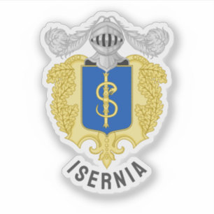 Coat of Arms of Isernia, Italy Sticker