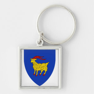 Coat of arms of Istria in Croatia Keychain
