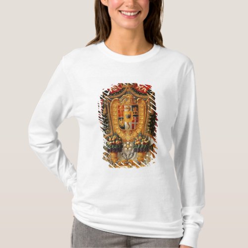 Coat of Arms of Italy design for a tapestry T_Shirt