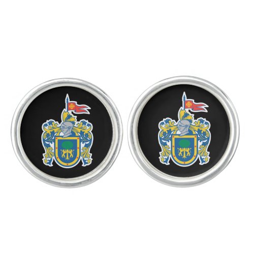 Coat of Arms of Jalisco Mexico Cufflinks