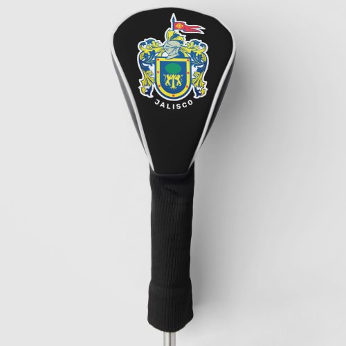 Coat of Arms of Jalisco Mexico Golf Head Cover