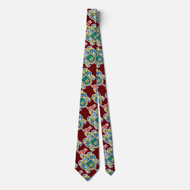 Coat of Arms of Jalisco, Mexico Neck Tie (Front)