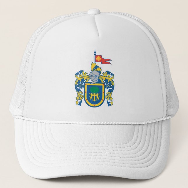 Coat of Arms of Jalisco, Mexico Trucker Hat (Front)