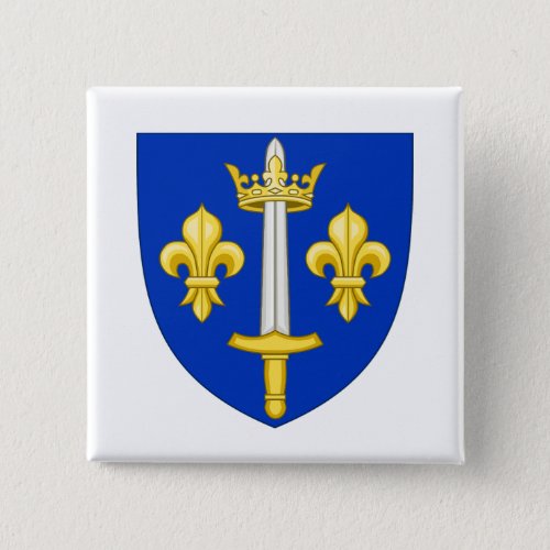 Coat of Arms of Jeanne dArc Button