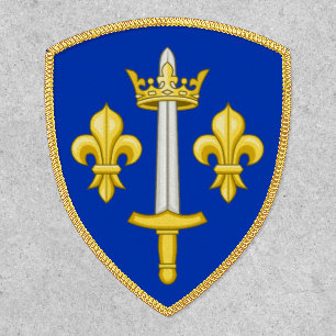 Coat of Arms of Jeanne d'Arc Patch