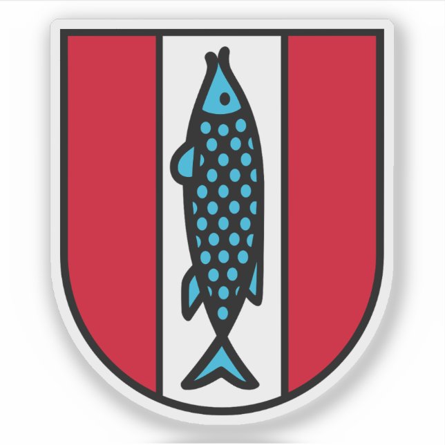 Coat of arms of Kaiserslautern, Germany Sticker (Front)