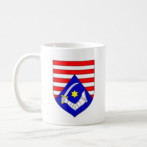 Coat of Arms of Karlovac County Croatia Coffee Mug
