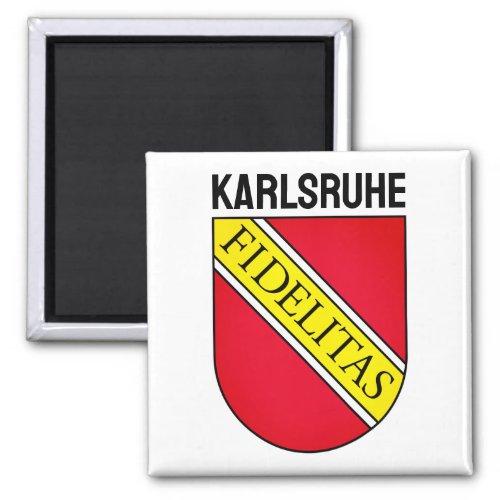 Coat of Arms of Karlsruhe GERMANY Magnet