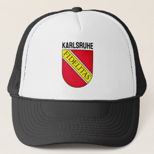 Coat of Arms of Karlsruhe, GERMANY Trucker Hat