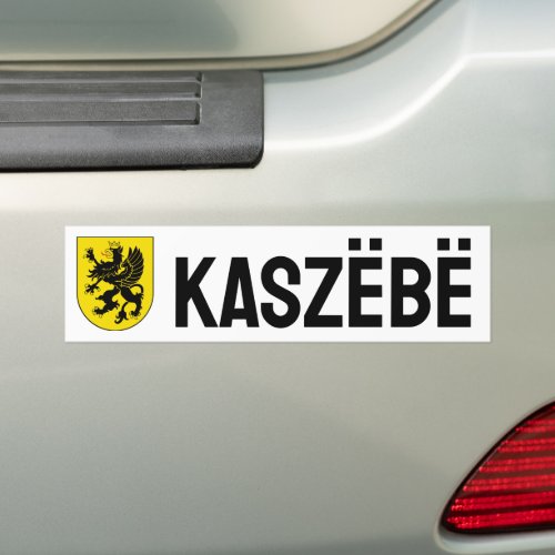 Coat of Arms of Kashubia Bumper Sticker