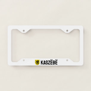 Coat of Arms of Kashubia License Plate Frame