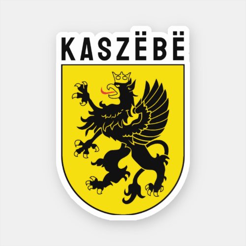 Coat of Arms of Kashubia Sticker