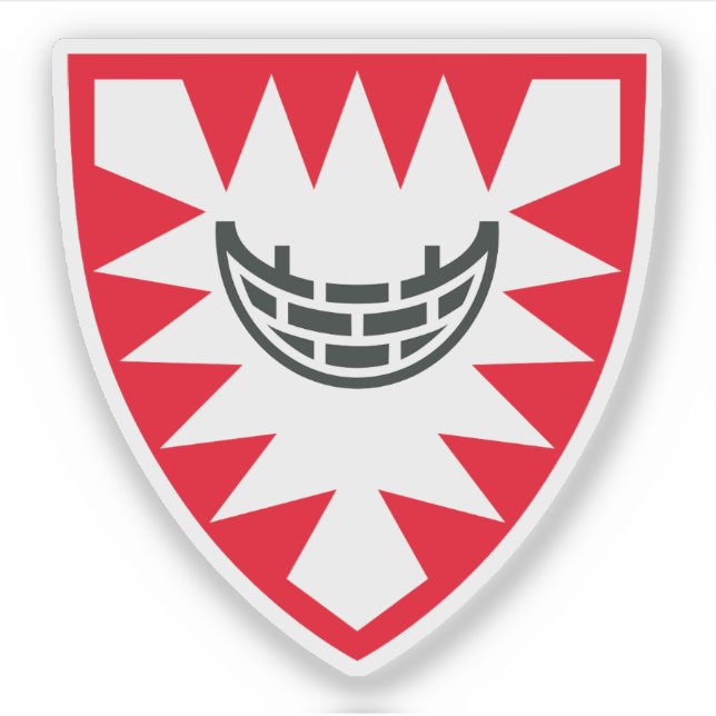 Coat of arms of Kiel, Germany Sticker (Front)